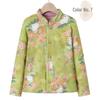 Women's Chinese Retro Style Frog Button Warm Cotton Jacket, Autumn/Winter 2025 Edition