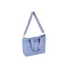 Lesportsac Classic Slate Blue Carryall Zip Tote Bag