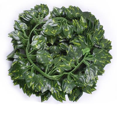12 Feuilles Artificielles Et 81 Morceaux de Lierre Vert