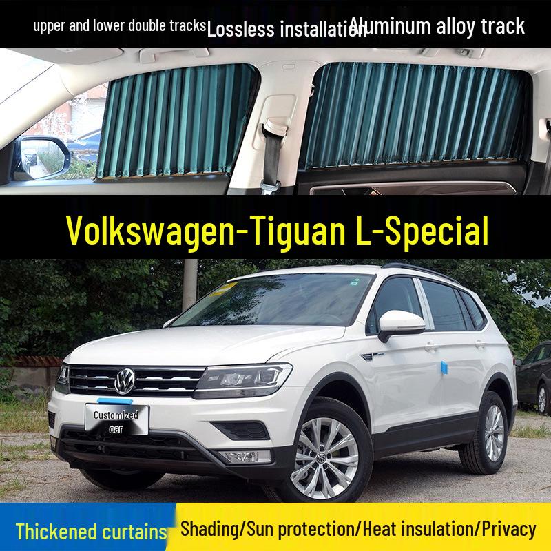 Volkswagen Tiguan L Interior Sunshade Curtain for Heat Insulation and Privacy