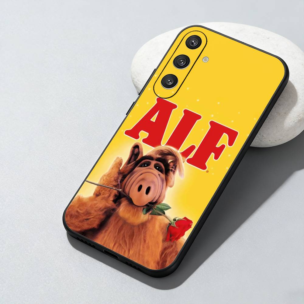 Classic ALF Family Comedy Phone Case For Samsung Galaxy A73,A72,A71,A70,A52,A51 Others Soft Black Cover