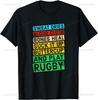 Vintage Rugby Player Sports Retro Men Boys Soccer T-Shirt Cute Print Cartoon TShirt Men Women Fashion Tee Creativity Short-sleev
