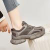 Women's Spring/Summer Thick Sole Dad's Shoes Women's Shoes High Grade Elevated Grey Casual Sports Shoes
