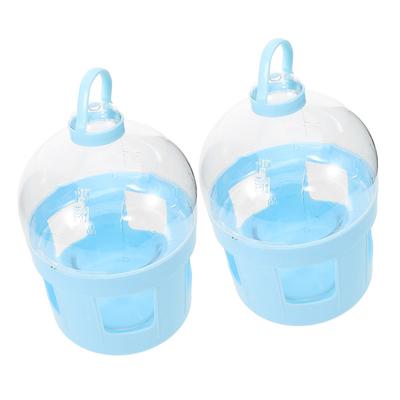 2Pcs Pigeon Waterer Clean Large Mouth Bird Water Dispenser for Chickens Pigeons Cage Supplies Pigeon Water Container