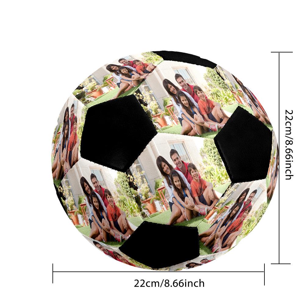 Buiten tijd doorbrengen met het gezin. Gepersonaliseerd beeld Maat 5 Voetbal Machine-gestikt Binnen/Buiten Universeel Voetbal Gepersonaliseerde Bedrukking socce