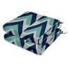 Vargottam Perfect Outdoor Indoor Square Corner Seat Cushions Water-Resistant Lounge Chair 18.5" X 16" Home Office Patio Furniture