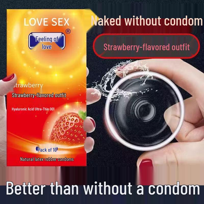Condones Retardantes de Ácido Hialurónico Ultra Finos de Larga Duración 001 - Love Sense