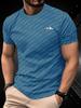 Fashion Men's 3D Printed Graphic T-Shirt Regular Version Crew Neck Short Sleeve Comfort Version T-Shirt