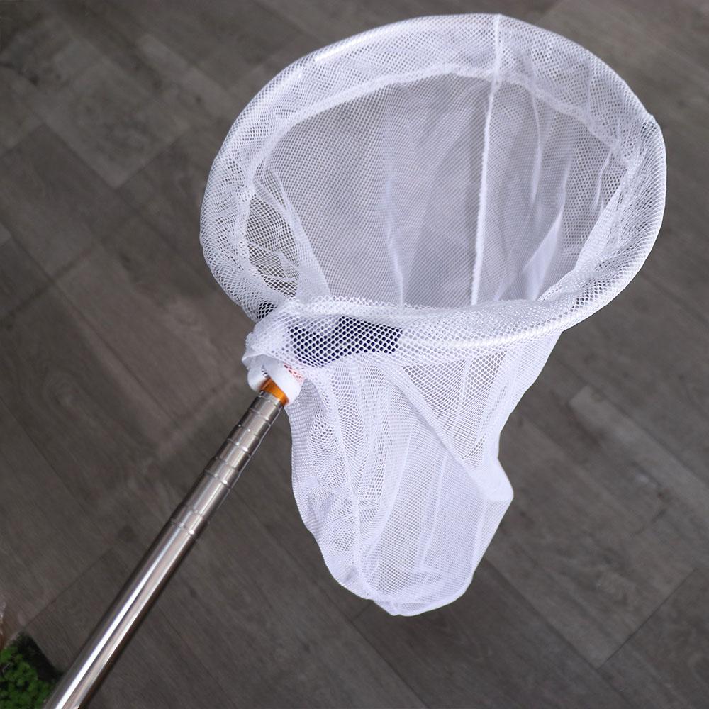 Extendable Telescopic Insect Net Stainless Steel Fishing Mesh Net  Outdoor Garden