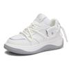 Women's shoes 2025 spring new shoes women's casual single shoes thick baseplate shoes versatile little white shoes women