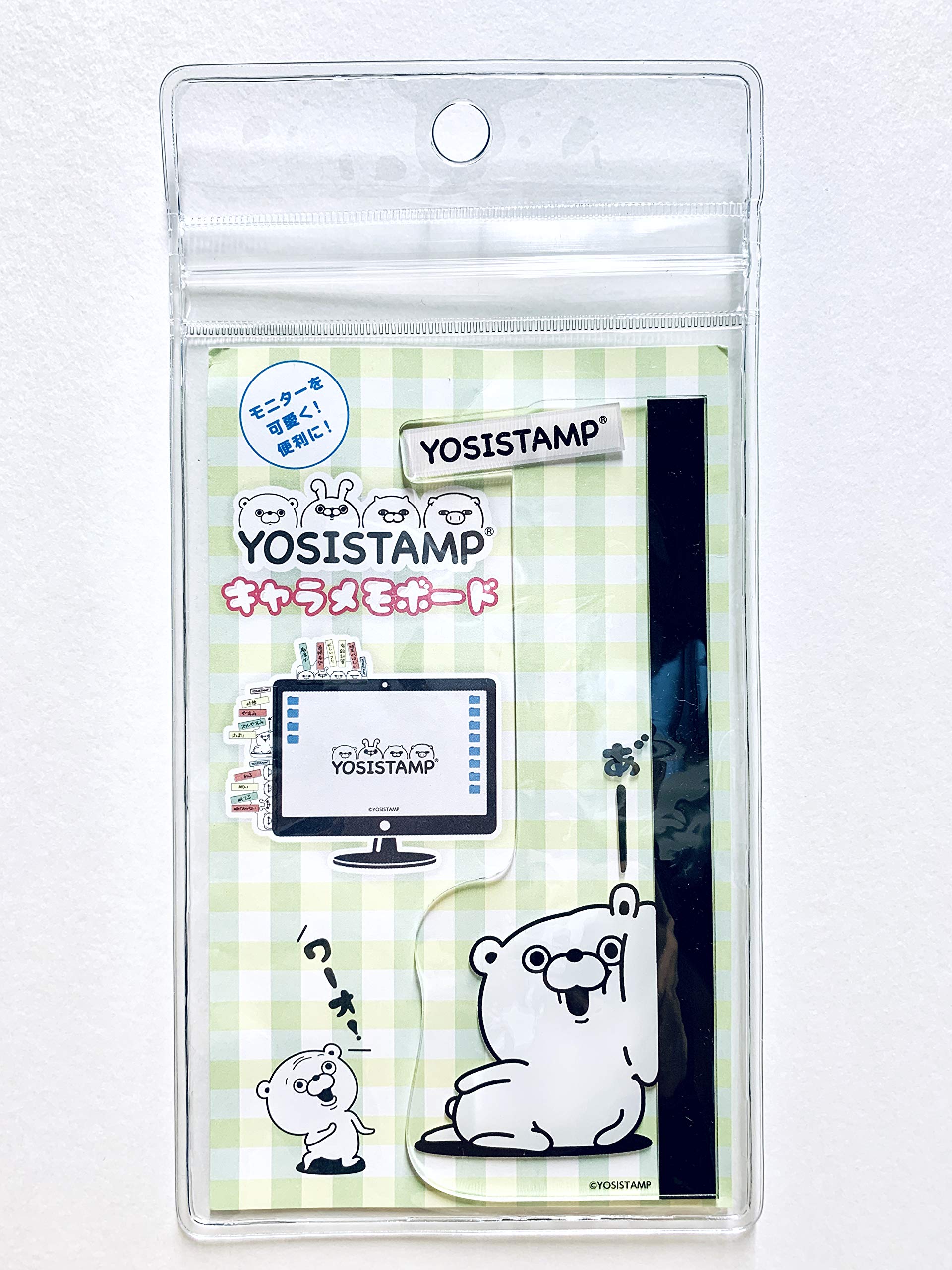 

A-Works Доска для заметок с персонажем Yoshi Stamp, A-Kuma (YS-038) Офисный монитор для ПК