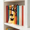Retro Iron Reading Corner Light Ghost Bookshelf Light, Vintage Library Lantern, Decorative Lamp with Warm LED Lighting, Charming Lantern for