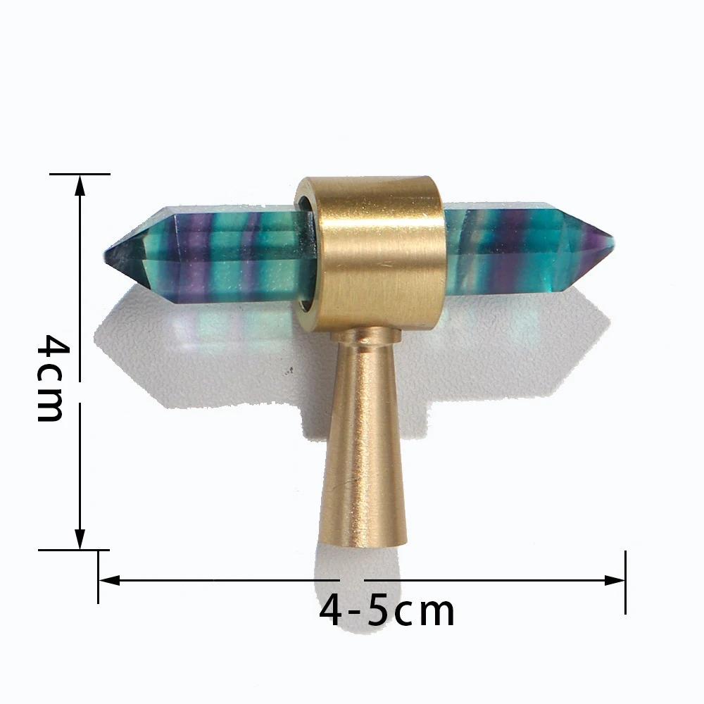 Přírodní křišťálové úchytky Zásuvka Skříň Nábytek Kuchyňské úchytky Knoflíky Dveřní madla Nástěnné věšáky na oblečení Dekorativní doplňky