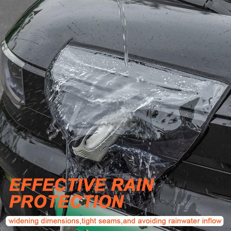 Electric Vehicle Charger Port Rainproof Protective Cover Dustproof Exterior Cover For Tesla Model 3 Y Car Accessories SUV Sedan