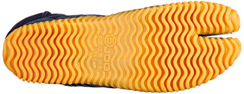Margo Tabi Socks, Fleece-Lined, Warm Jog Socks, 12-Count Deluxe, Unisex, Navy, Size 26.0 Cm, 2E