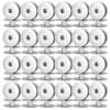 100Pcs Bobbins for DY 65 Walking Foot Industrial Sewing Machine Aluminum Without Holes(6‑5