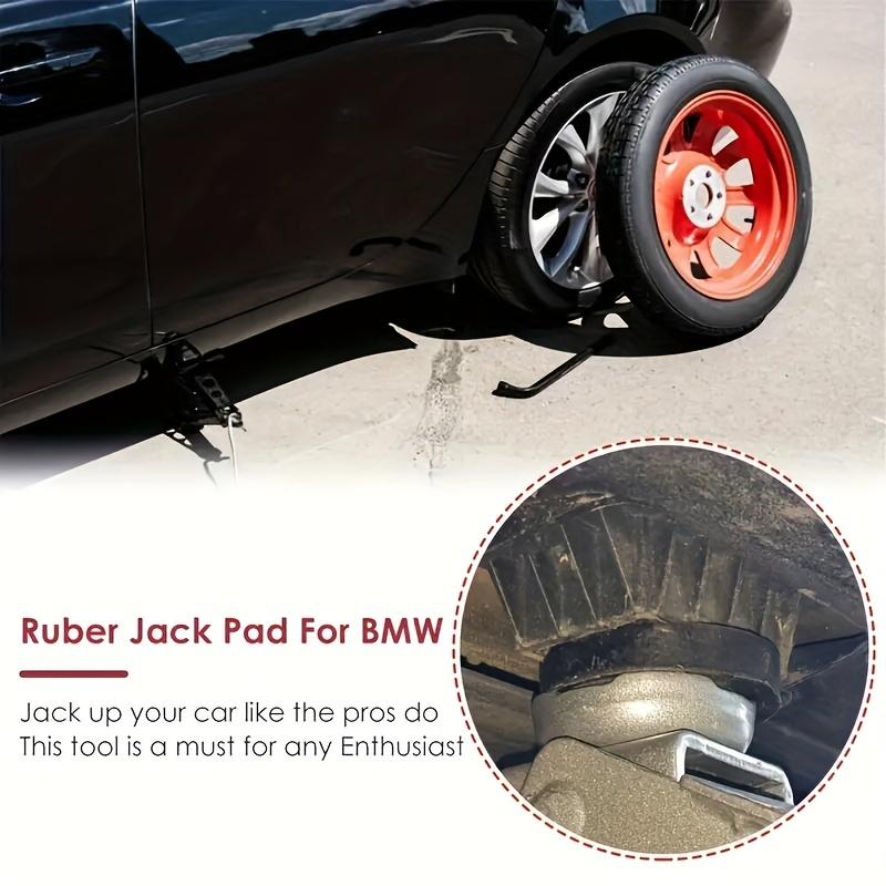 1 Pc Car Jack Rubber Pad Frame Protector Adapter Jacking Tool Pinch Weld Side Lifting Disk Adaptor, for BMW E46 E90 E91 E92 X1 X3 X5