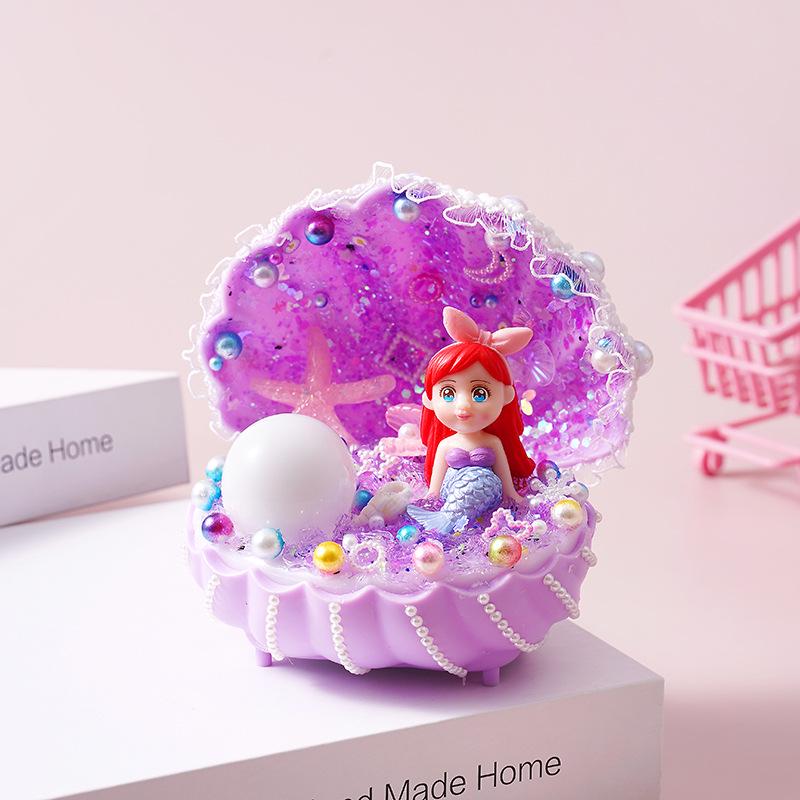 DIY Mermaid Night Light Kit - Luminous Craft for Kids, Perfect Birthday Gift for Girls