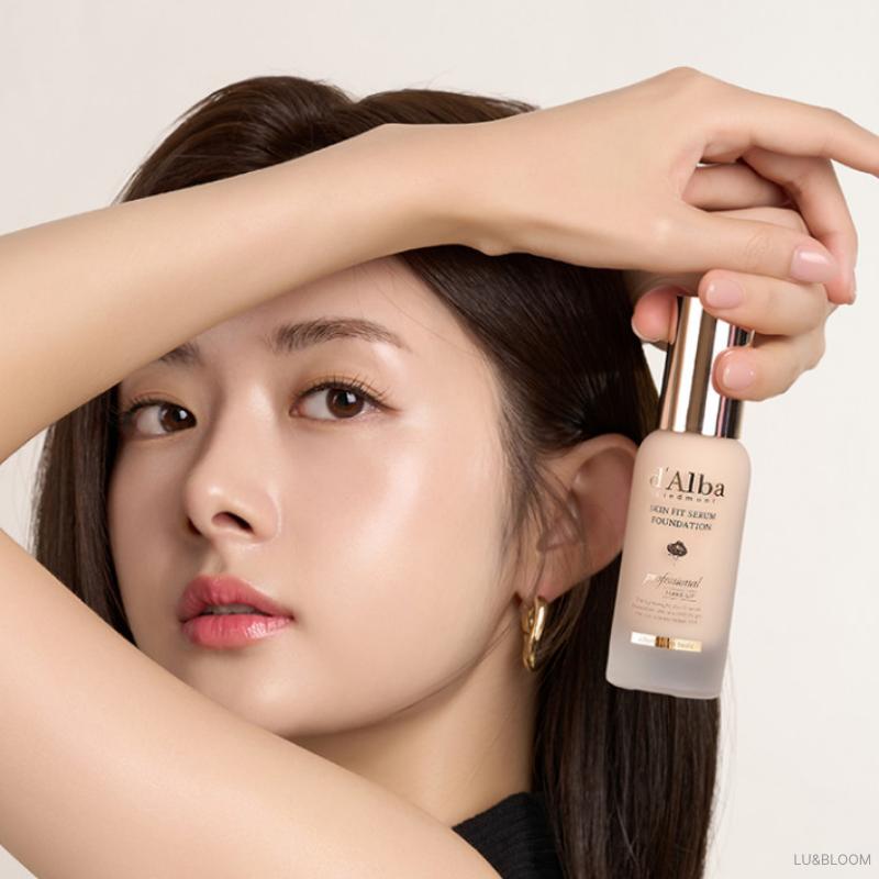 d'Alba Vegan Skin Fit Spatula Serum Foundation 40ml SPF50+ PA++++ (+Free gift)