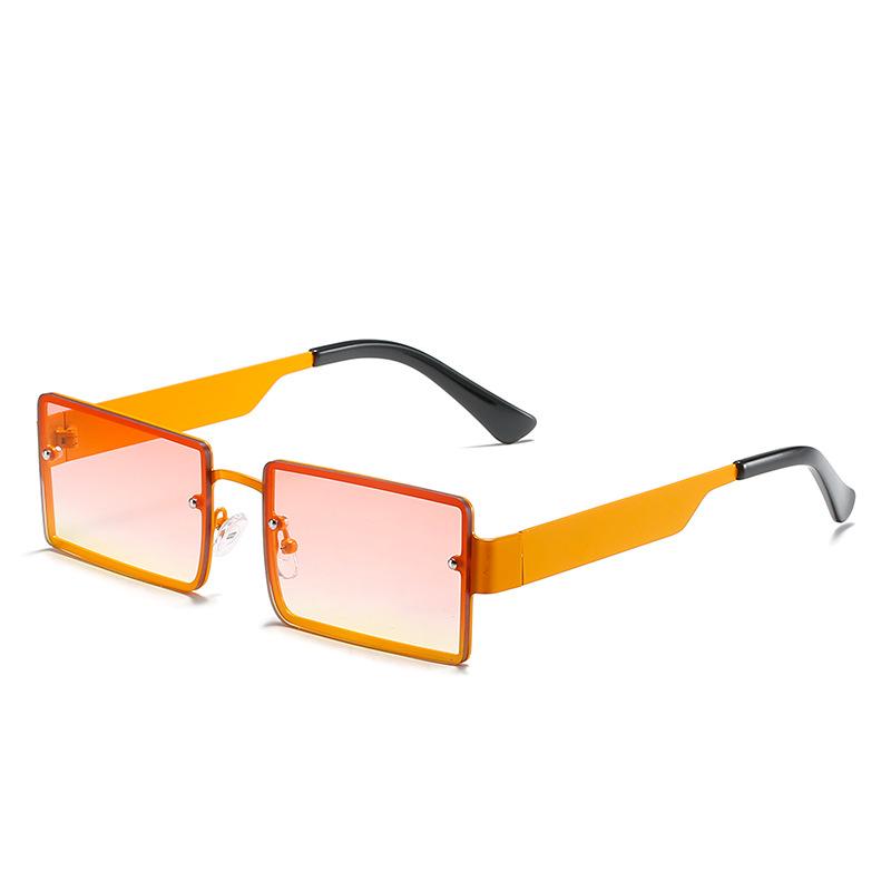 JYL Sunglasses Round Frame Oversized Uv Protection Street Shot Use 8018 A-15053