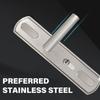 Stainless Steel Door Lock Thickened Entry Door Handle with Lock and Key Waterproof and AntiRust Door Handle Lock