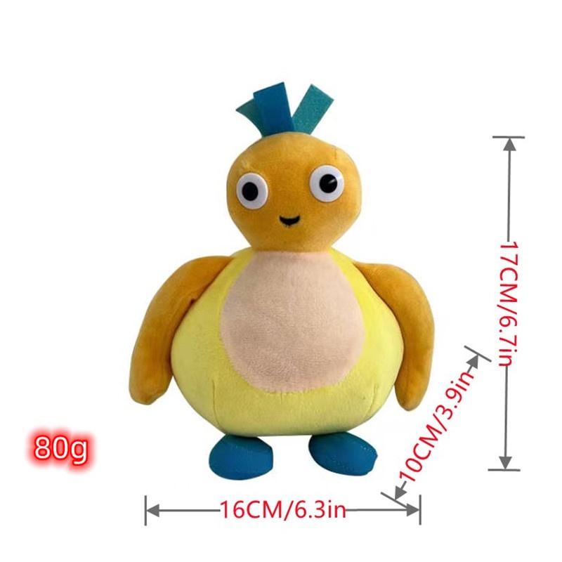 New Twirlwoos Animated Plush Toy For Babies Soft And Adorable Cartoon Bird Figurine Kids Gift