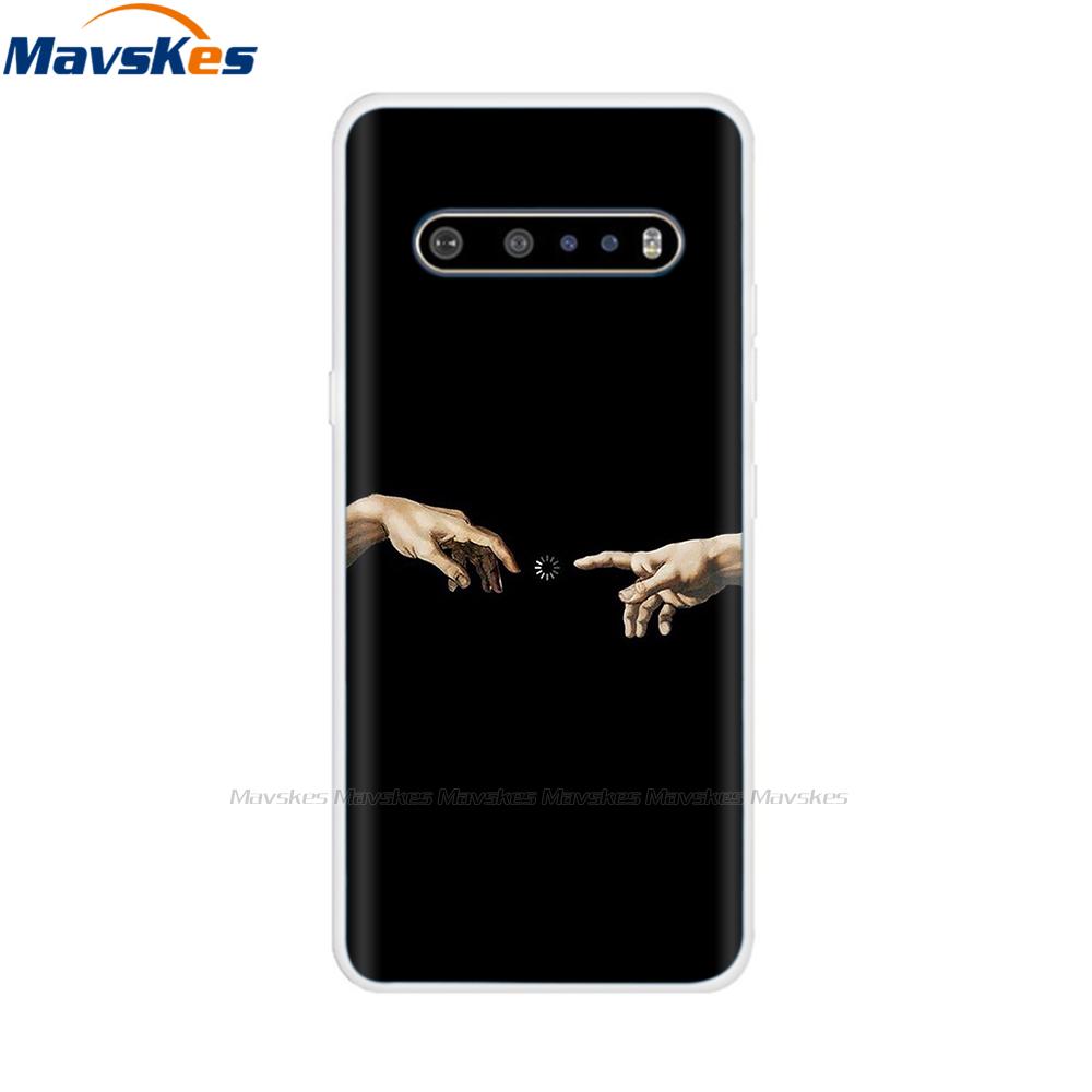 

Ультратонкий прозрачный силиконовый чехол для LG V60 V50 ThinQ 5G Мягкий чехол-бампер из ТПУ для LG V60 V50 V40 ThinQ 5G Задняя крышка Чехлы LG V50 ThinQ 5G
