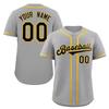 Unisex Quick-Dry Baseball Jersey Short Sleeve Open Front Top Sports Cycling Team Activities