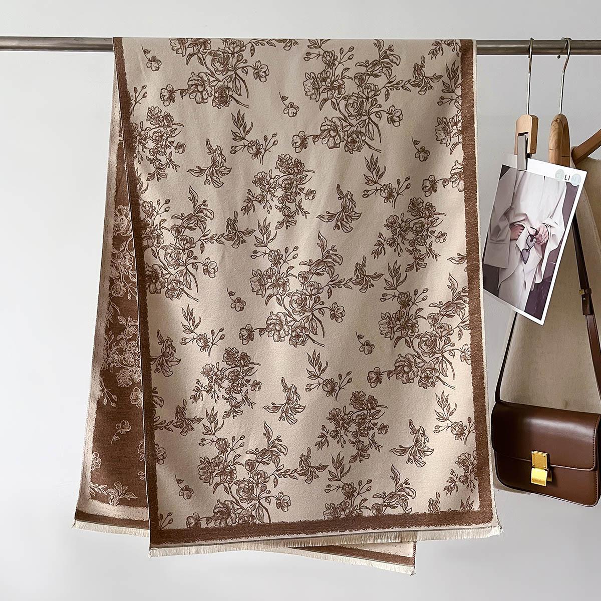 

Женский толстый шаль кашемировый длинный шарф зимний теплый модный пашмина для женщин шарфы кисточка хиджаб стола пончо подарок 66X186cm