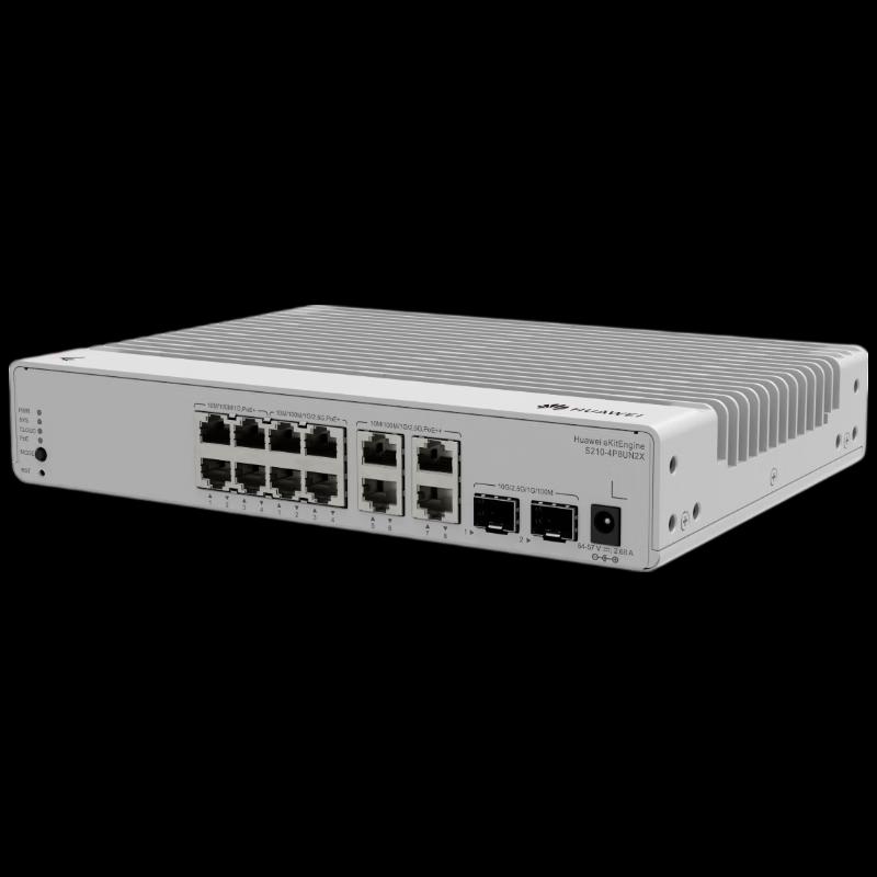HUAWEI Kunling S210-4P8UN2X Enterprise Managed PoE Switch