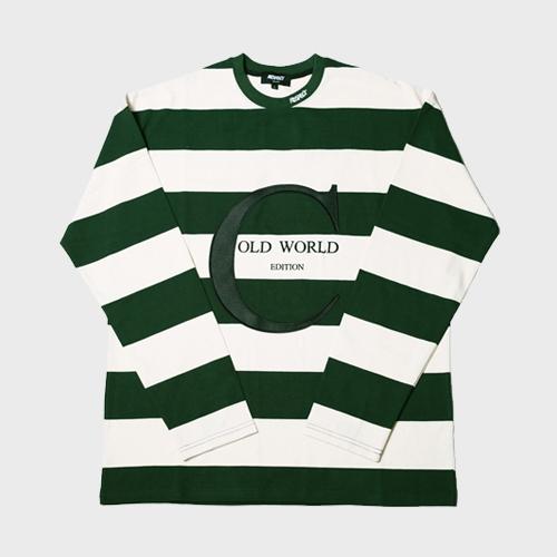 Respect Pt1 Stripe Long Sleeve (Green) L