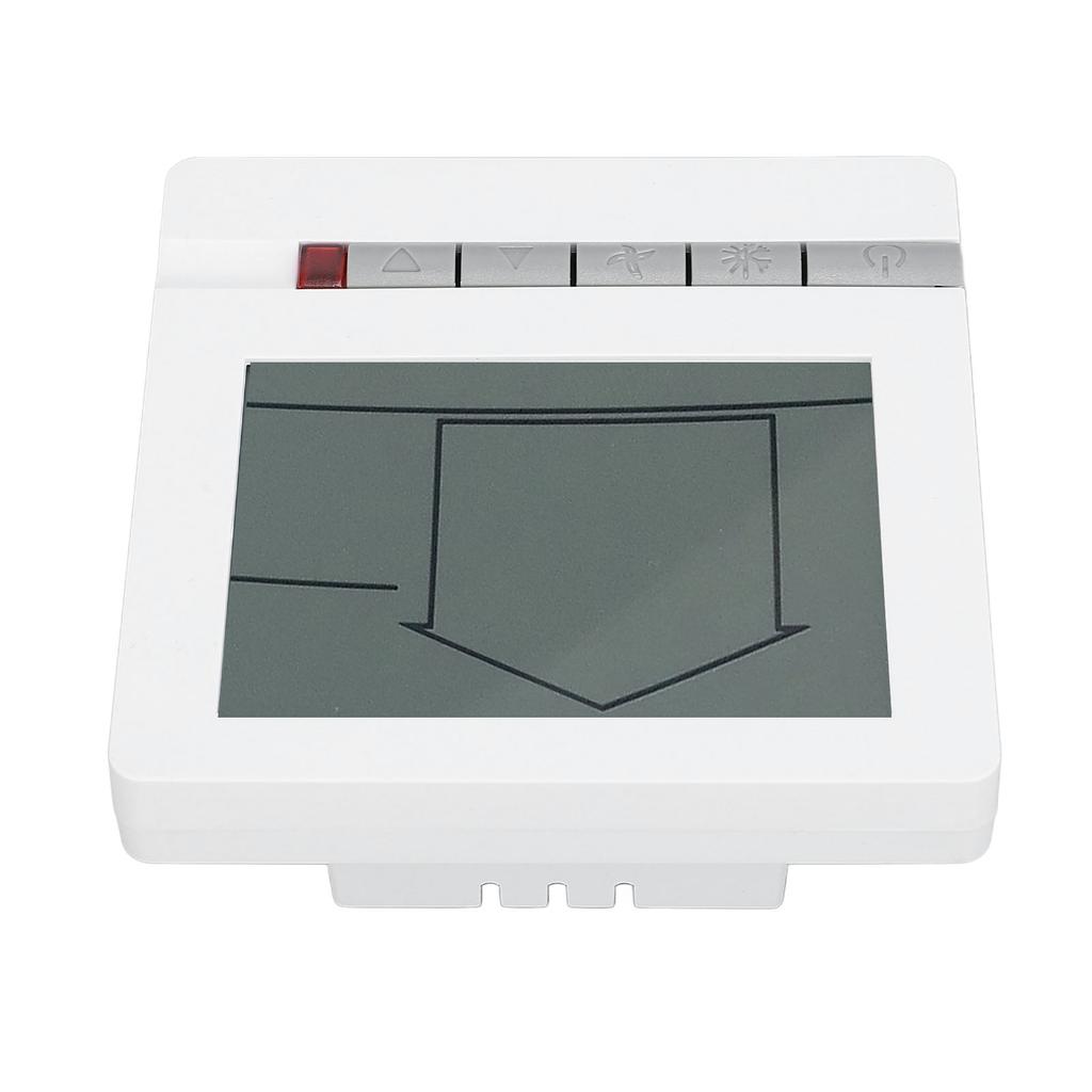 Digital Smart Thermostat LCD Screen Brushless Fan Smart Home Thermostat Temperature Controller for R