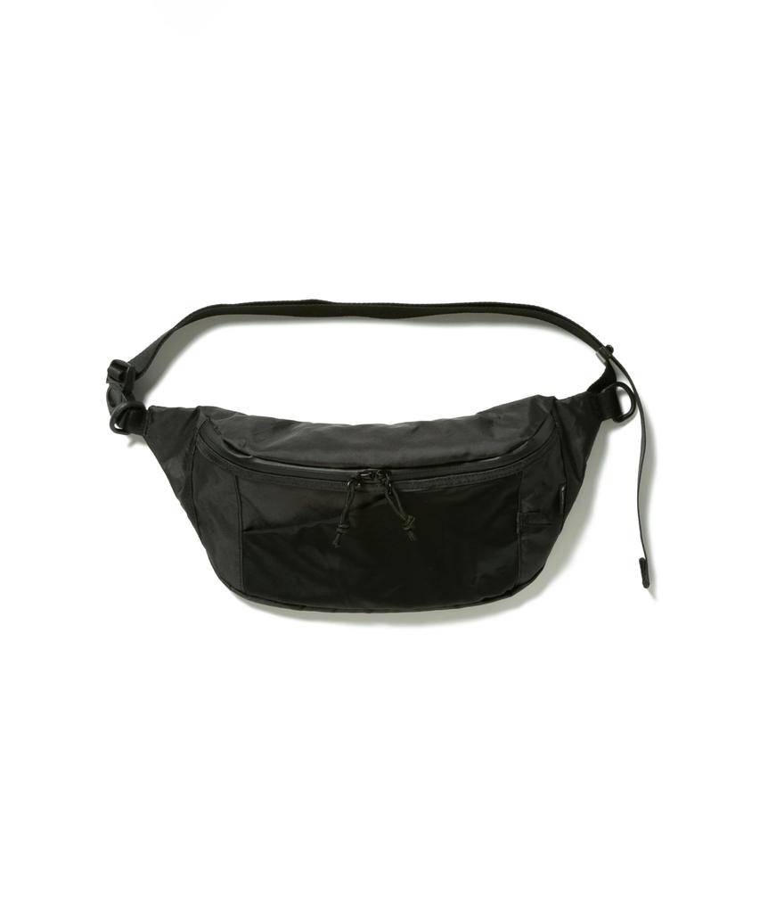 Snow Peak ECOPAK Waist Bag Black Medium, AC-25SU413
