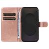 For Samsung Galaxy S25 FE PU Leather Cases Flower Pattern Wallet Stand Phone Cover with Strap