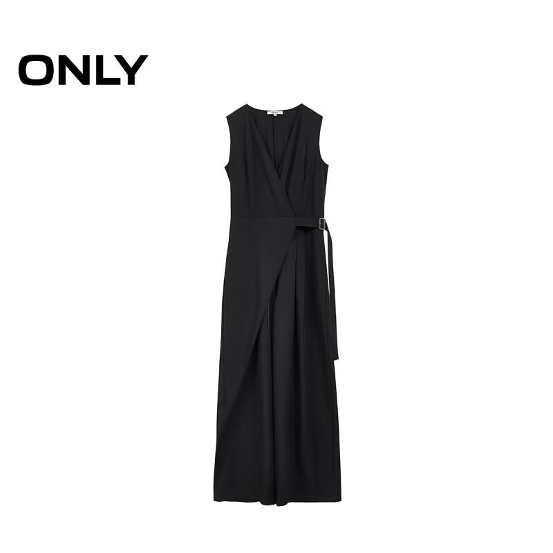 ONLY Women's Wrap V-Neck Wide-Leg Jumpsuit