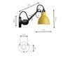 Modern Nordic Minimalist Swing Arm Wall Lamp