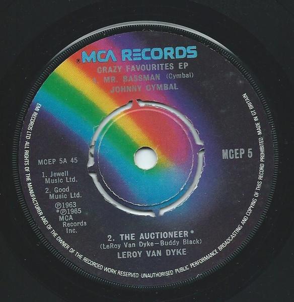 

7inch Record VARIOUS - Crazy Favourites EP MCEP5 MCA Records 1978 UK Rock Used
