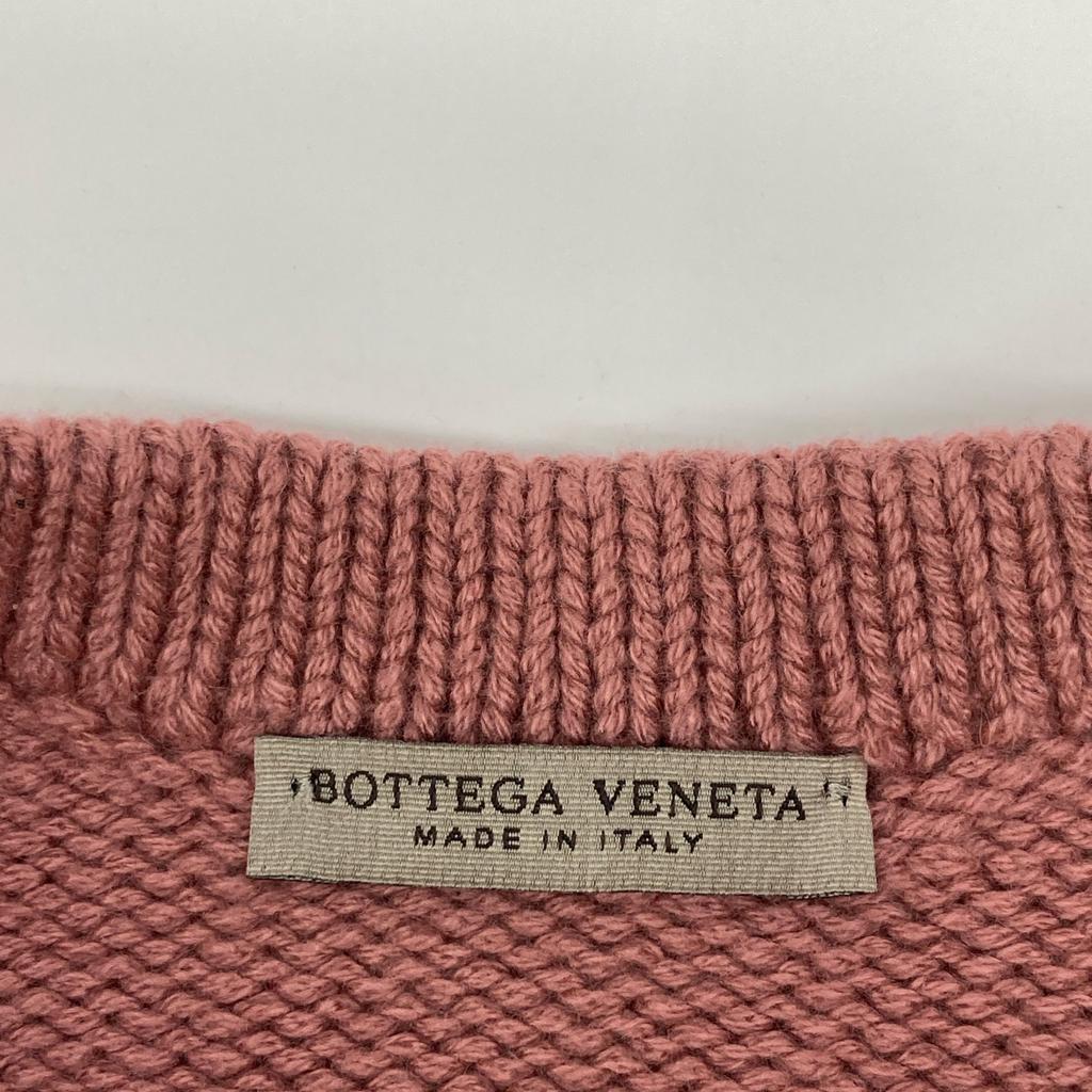 BOTTEGA VENETA 458918 Pink cashmere knit tops 38 pinkUsed