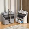 Three-in-One Broom and Dustpan Set - Soft Bristle & Thickened Handle