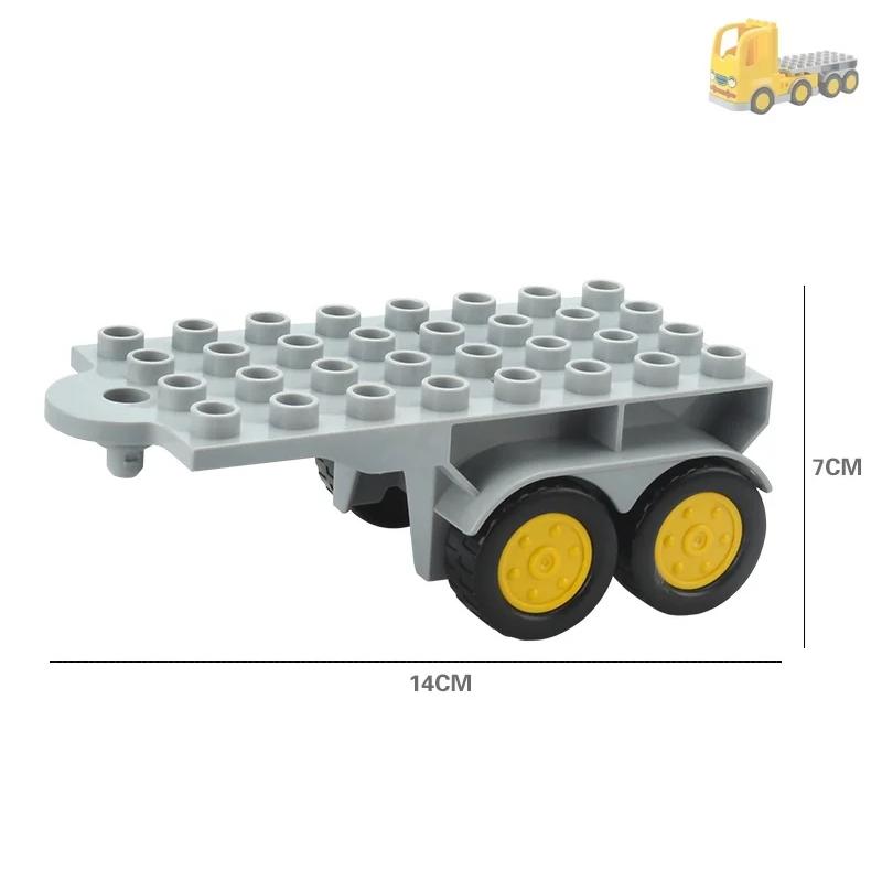 Velké stavební kostky Příslušenství Kompatibilní Velké kostky Děti Děti Nákladní auto Auto Autobus Městská dopravní série Sestavovací Vzdělávací hračka