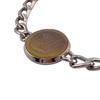 LOUIS VUITTON M00045 Chain metal LV Horn Bracelet bracelet Silver metal Women Used