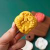 Plastic Mooncake Stamps Fish Shape Mooncake Moulds DIY Hand Press Mooncake Cutters DIY Pastry Supplies for DIY Baking