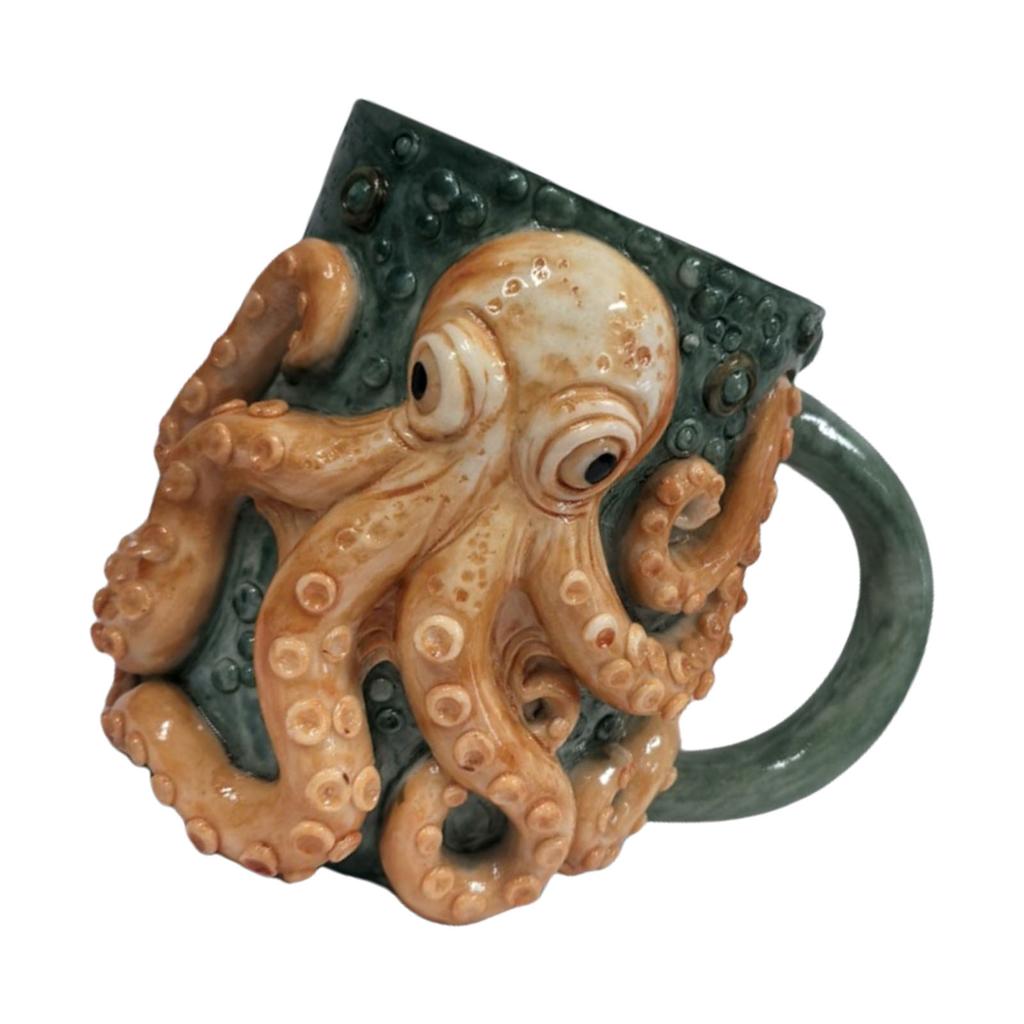 Resin Drinking Cup Large Capacity Pirate Tankard Beer Mug Beverage Drinkware with Handle Collectible Accessories