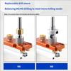 High-strength Drill Guide Tool Adjustable Design Profile Punching Assistant  Woodworking