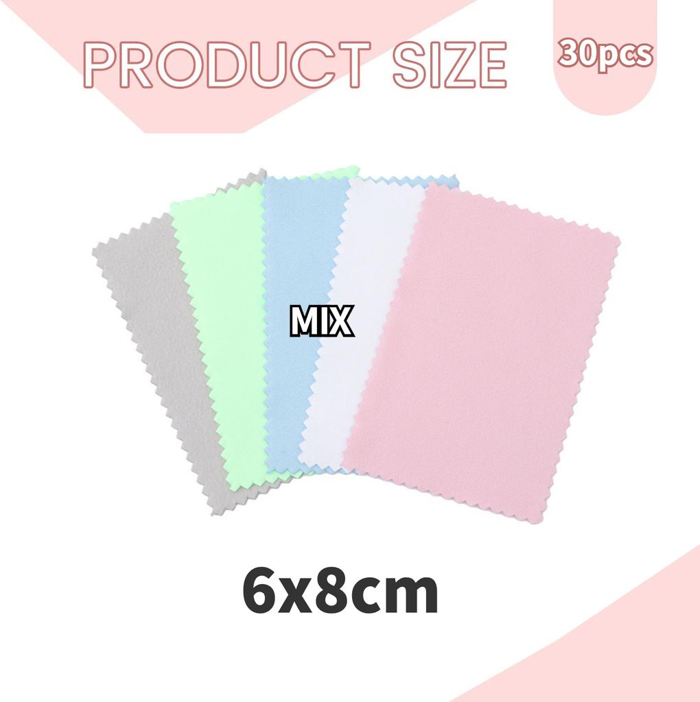 Jewelry Cleaning Cloth Polishing Cleaning Cloths for Sterling Silver Gold Platinum,Watch Keeps Jewelry Clean and Shiny