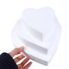 Accessories Heart Shaped Styrofoam Dummy Cake Model Practice Model Cake Foam Mould DIY Model