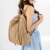 Solid Color Large Capacity Backpack Women's Travel Backpack