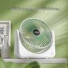 JIEBO S21 USB-wiederaufladbarer Schreibtischventilator