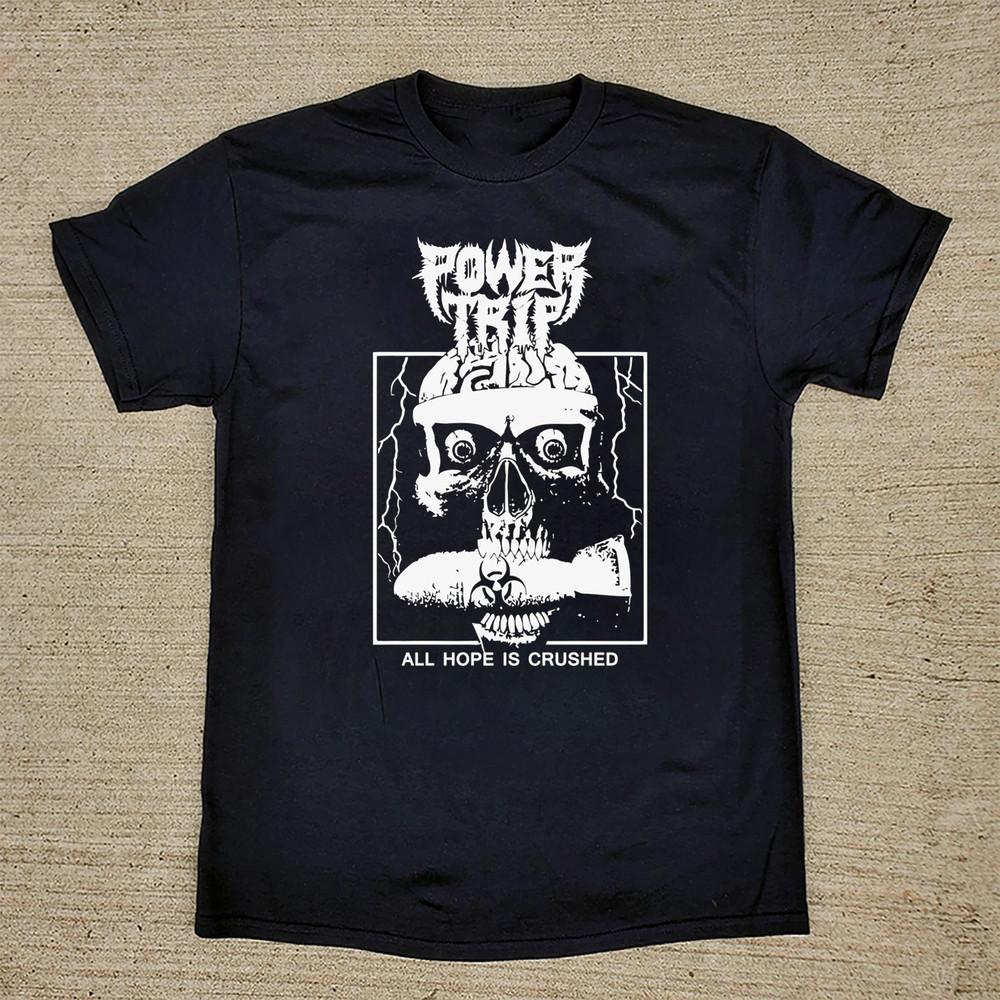 RARE Power Trip Band Black Cotton Unisex S-5XL Gift For Fans Shirt DM234 Unisex T-Shirt XXXXL