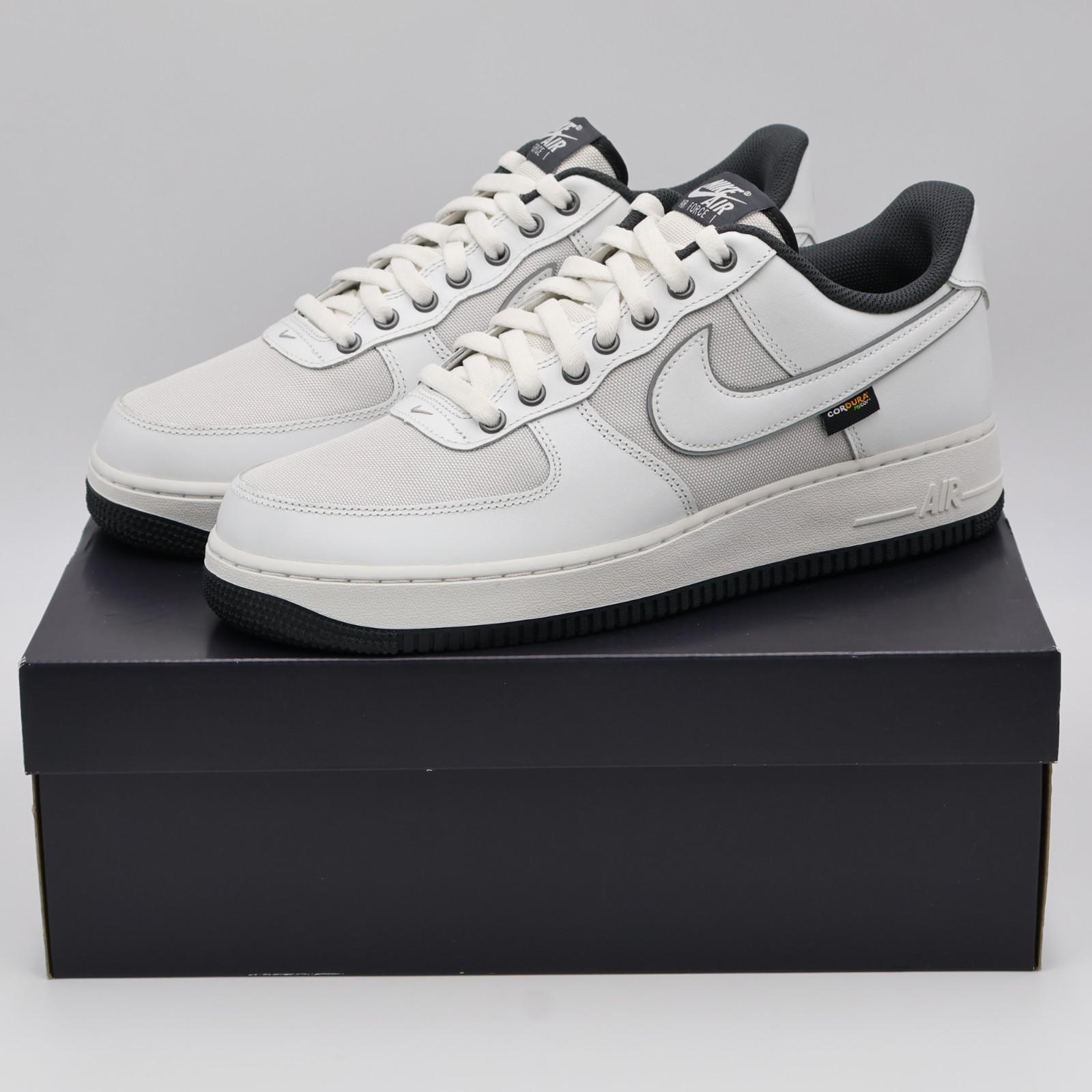 IM6001-121 Nike Air Force 1 Low Cordura Summit White Dark Smoke Grey (Мужской) 6
